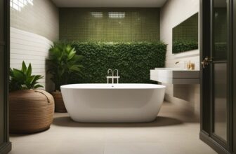 How To Create A Relaxing Neutral Bathroom Oasis With White Ceramic Toilets And Beige Subway Tiles