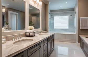 Why Gray Marble Countertops Are Key To Achieving A Luxurious Neutral Bathroom Look