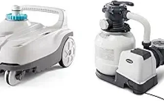 Intex ZX100 Pool Cleaner & 2100 GPH Timer Sand Pump