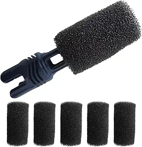 Tail Sweep Pro: 6 Foam Scrubbers for Polaris 280/380/360