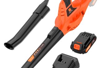 21V Cordless Leaf Blower w/ 2Ah Battery & Charger