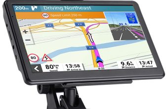 7-Inch Car GPS: 2026 Maps, Lifetime North America Updates