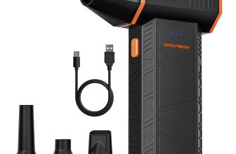 WOLFBOX MF50 110K RPM 3-Gear Electric Air Duster