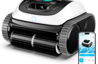 WYBOT C1 Cordless Pool Robot: 150min, 1614sqft, App Control