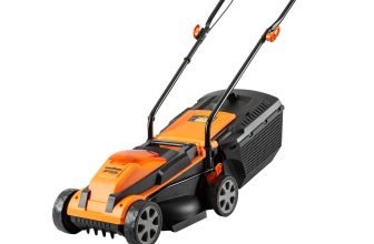 LawnMaster CLM2413A 24V Cordless 13″ Mower w/ 2x4Ah Batteries