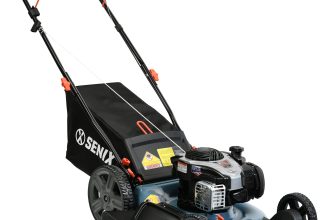 SENIX LSPG-M7 21” Gas Push Mower: 140cc Briggs & 3-in-1