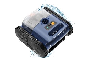 Cordless Robotic Pool Cleaner: 180min for 2150 Sq Ft