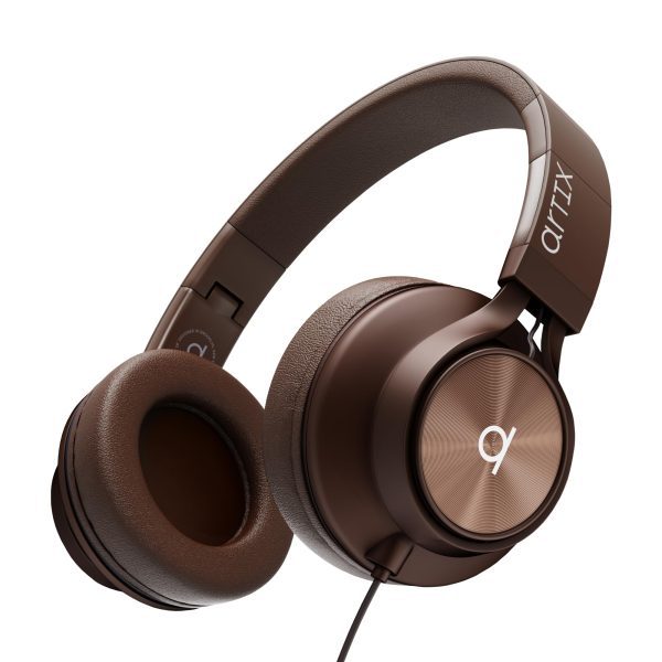 ARTIX CL750 Over Ear Headphones Wired with Mic & Volume Control, Audio with 100% Noise Cancelling Computer Wired, Plug in for Laptop, Dj Corded Studio Headphones
