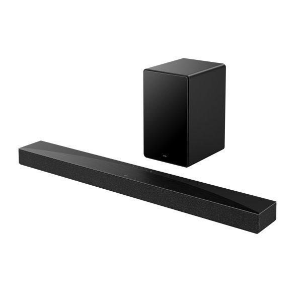 TCL Q65H 5.1 Sound Bar with Wireless Subwoofer for Smart TV | Dolby Atmos DTS:X Auto Room Calibration| 580W Power Bluetooth Home Theater Speaker with Bass | App Control & Remote Control | Latest Model