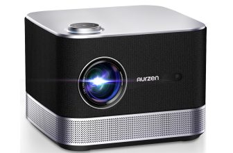 AURZEN BOOM 3: 4K Smart Projector with Netflix & 500 ANSI