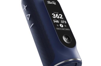 Blue Tees Player+ AI GPS Speaker: Touchscreen, Waterproof