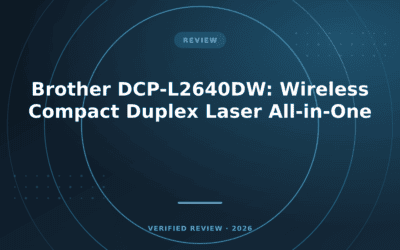 Brother DCP-L2640DW: Wireless Compact Duplex Laser All-in-One