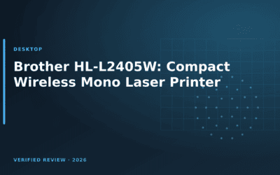 Brother HL-L2405W: Compact Wireless Mono Laser Printer