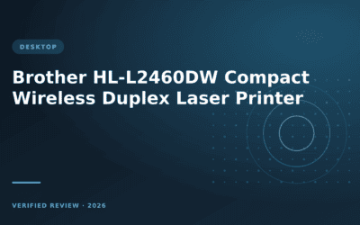 Brother HL-L2460DW Compact Wireless Duplex Laser Printer