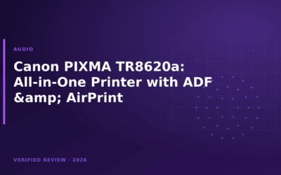 Canon PIXMA TR8620a: All-in-One Printer with ADF & AirPrint