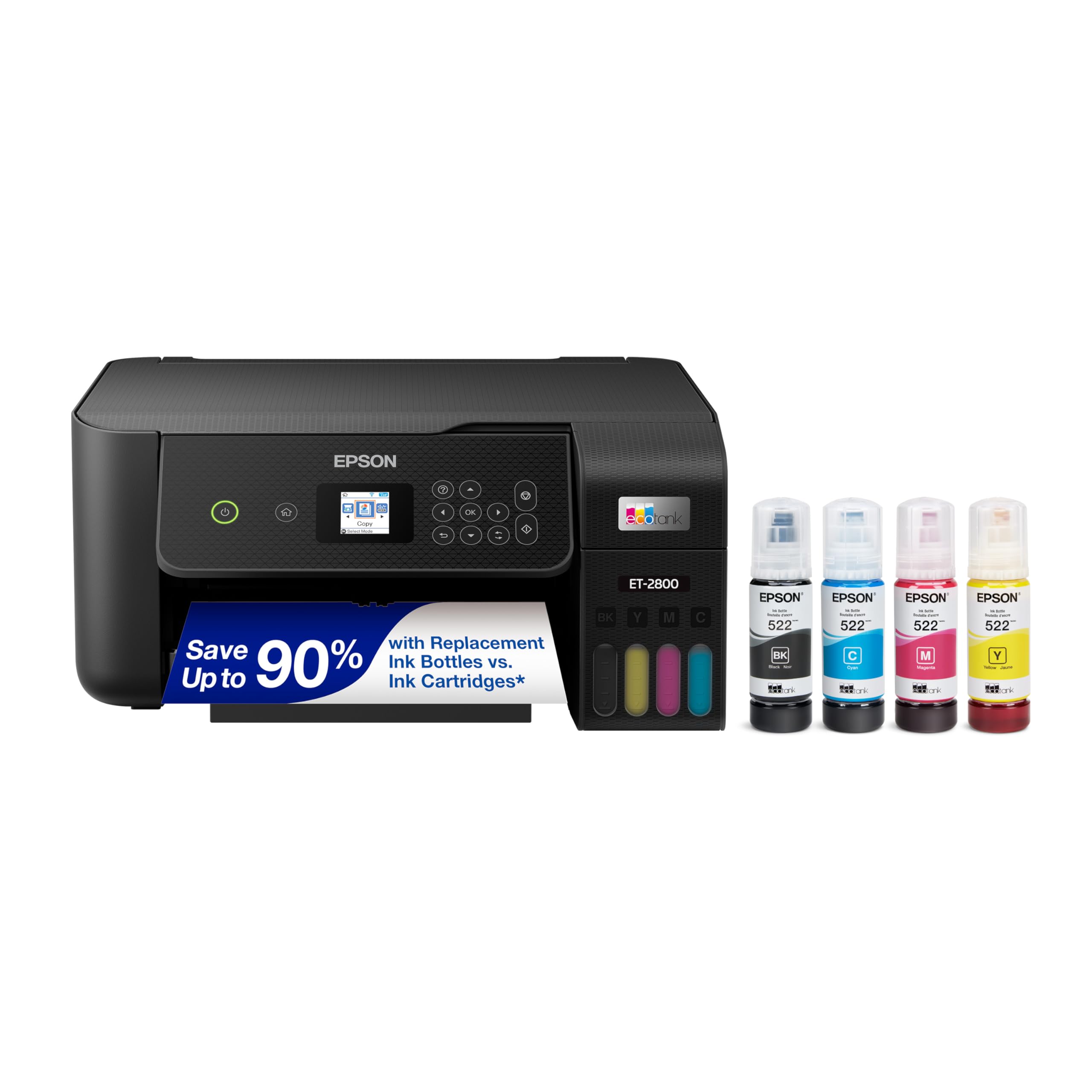 Epson EcoTank ET-2800 Review: Cartridge-Free Wireless Printer