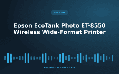 Epson EcoTank Photo ET-8550 Wireless Wide-Format Printer