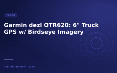 Garmin dezl OTR620: 6″ Truck GPS w/ Birdseye Imagery
