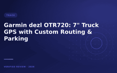 Garmin dezl OTR720: 7″ Truck GPS with Custom Routing & Parking