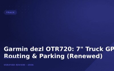 Garmin dezl OTR720: 7″ Truck GPS w/ Routing & Parking (Renewed)