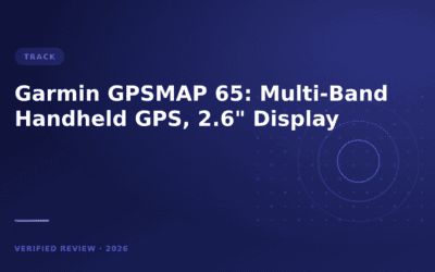 Garmin GPSMAP 65: Multi-Band Handheld GPS, 2.6″ Display
