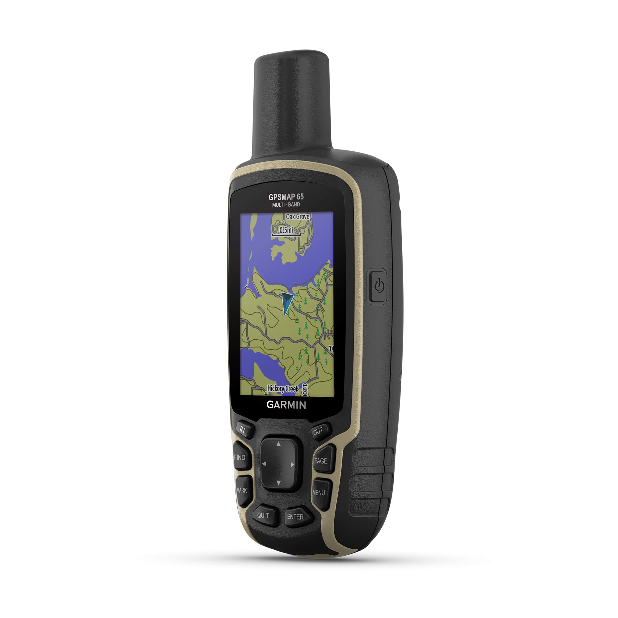 Garmin GPSMAP 65: Multi-Band Handheld GPS, 2.6″ Display