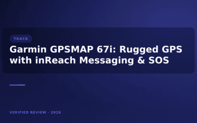 Garmin GPSMAP 67i: Rugged GPS with inReach Messaging & SOS