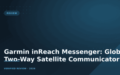 Garmin inReach Messenger: Global Two-Way Satellite Communicator