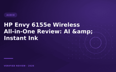 HP Envy 6155e Wireless All-in-One Review: AI & Instant Ink