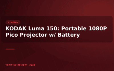 KODAK Luma 150: Portable 1080P Pico Projector w/ Battery