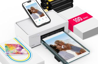 Liene M100: Portable 4×6 WiFi Photo Printer w/ 100 Sheets