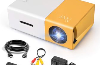 Meer Mini Pico Projector: Portable Kids Movie Fun