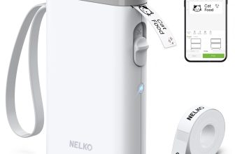 Nelko P21 Bluetooth Label Maker with Tape – Wireless Mini Printer