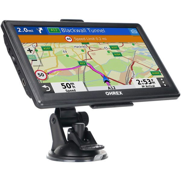 OHREX N700 GPS Navigator for Car Truck RV 2025,Truck GPS Commercial Drivers,Large 7”Trucker GPS,Latest 2026 Map with Free Lifetime Updates,Custom Routing,Driver Alerts