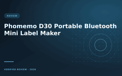 Phomemo D30 Portable Bluetooth Mini Label Maker