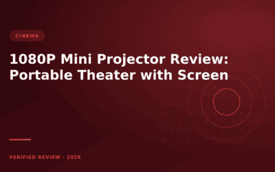 1080P Mini Projector Review: Portable Theater with Screen