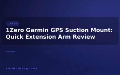 1Zero Garmin GPS Suction Mount: Quick Extension Arm Review