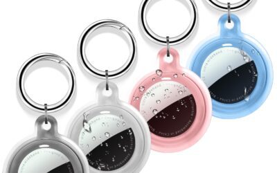 4-Pack Protective AirTag Holder with Keychain: Review