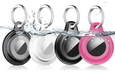 4-Pack Waterproof AirTag Case: Ultimate Rugged Protection