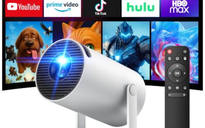 4K Mini Projector Review: 270° Rotating Portable Smart Cinema