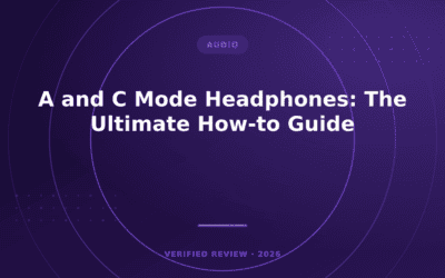 A and C Mode Headphones: The Ultimate How-to Guide