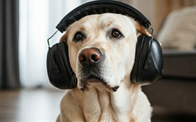 A Dog with Headphones: Expert Guide to Canine Hearing Pro
