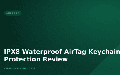 IPX8 Waterproof AirTag Keychain: 360 Protection Review