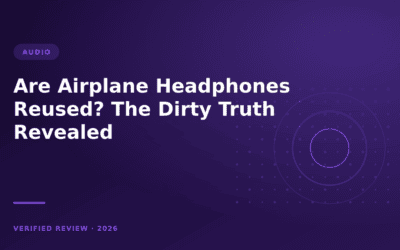 Are Airplane Headphones Reused? The Dirty Truth Revealed