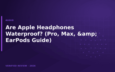 Are Apple Headphones Waterproof? (Pro, Max, & EarPods Guide)