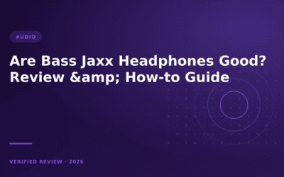 Are Bass Jaxx Headphones Good? Review & How-to Guide