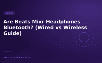 Are Beats Mixr Headphones Bluetooth? (Wired vs Wireless Guide)