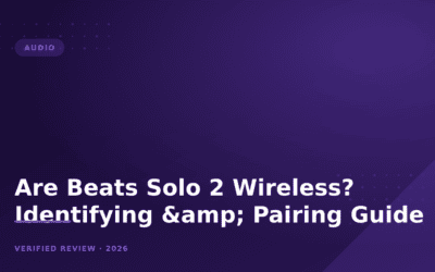 Are Beats Solo 2 Wireless? Identifying & Pairing Guide