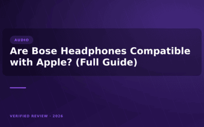 Are Bose Headphones Compatible with Apple? (Full Guide)
