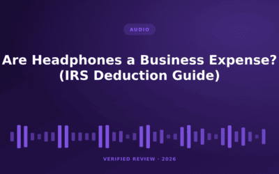 Are Headphones a Business Expense? (IRS Deduction Guide)